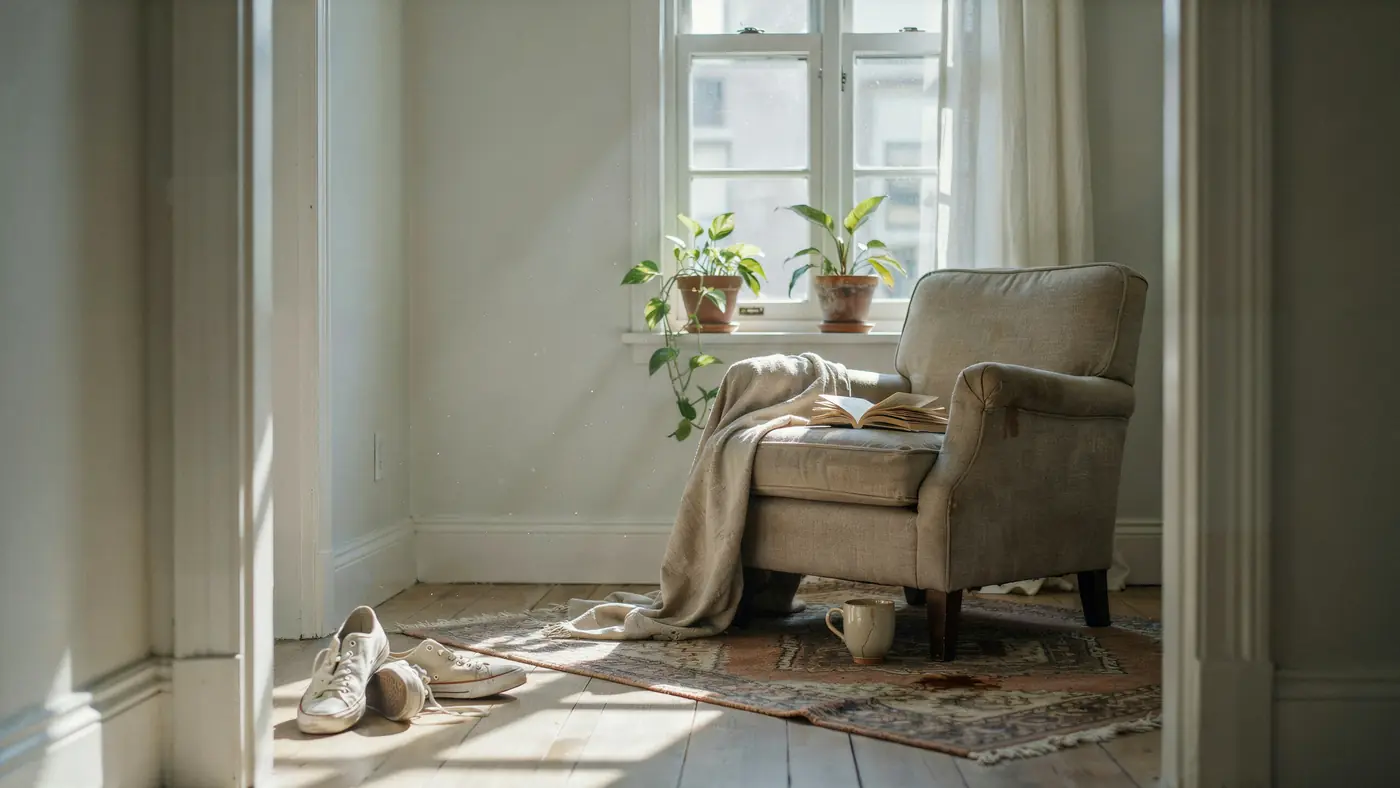 Fauteuil pres d une fenetre, image de comprehension par la culture